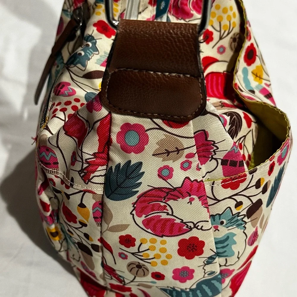 Loungefly Cream Floral Baby Bag